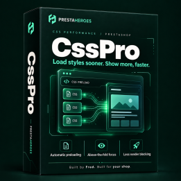 CssPro – Preload Critical CSS to Improve PrestaShop PageSpeed