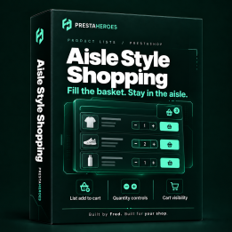 Aisle Style Shopping for PrestaShop Product List