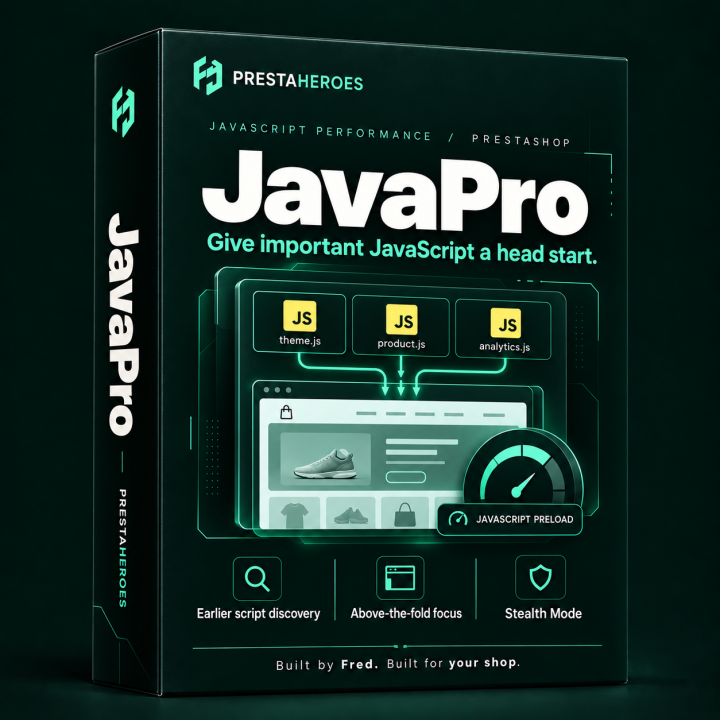 JavaPro – Preload JavaScript and Improve Core Web Vitals for PrestaShop