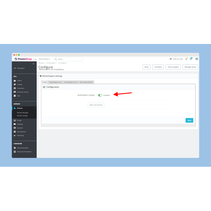 Multishop Pro – Multiple Domains on One PrestaShop Installation
