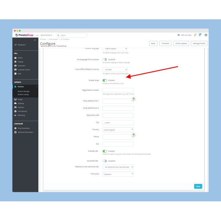 Multishop Pro – Multiple Domains on One PrestaShop Installation