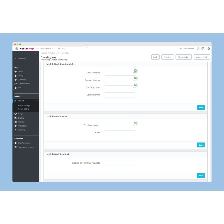 Multishop Pro – Multiple Domains on One PrestaShop Installation
