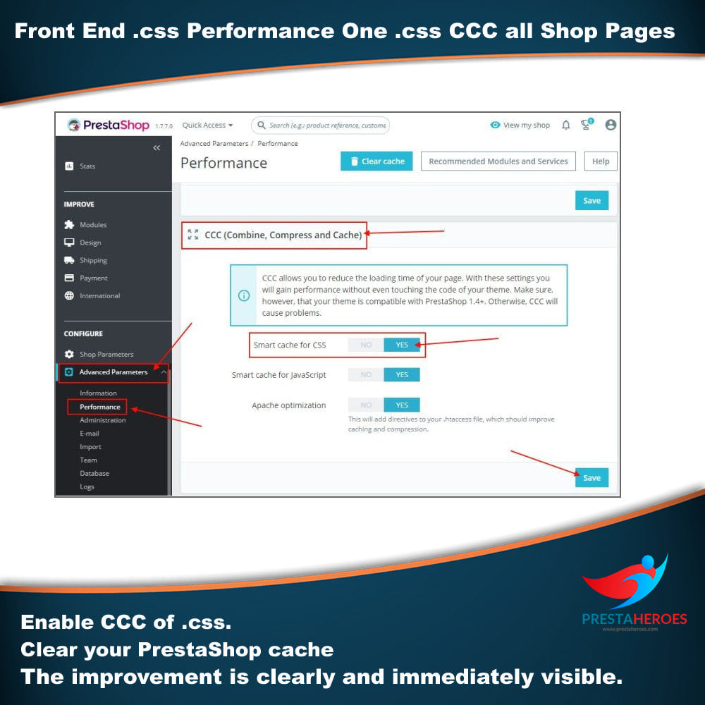Front End .css Performance One .css CCC all Shop Pages